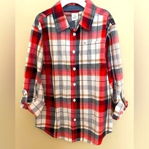 Gymboree boys, button-down shirt, size Medium 7/8.